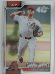 2026 Topps Chrome Baseball Corbin Burnes #237