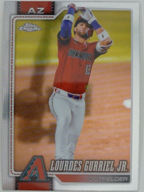 2026 Topps Chrome Baseball Lourdes Gurriel Jr. #166