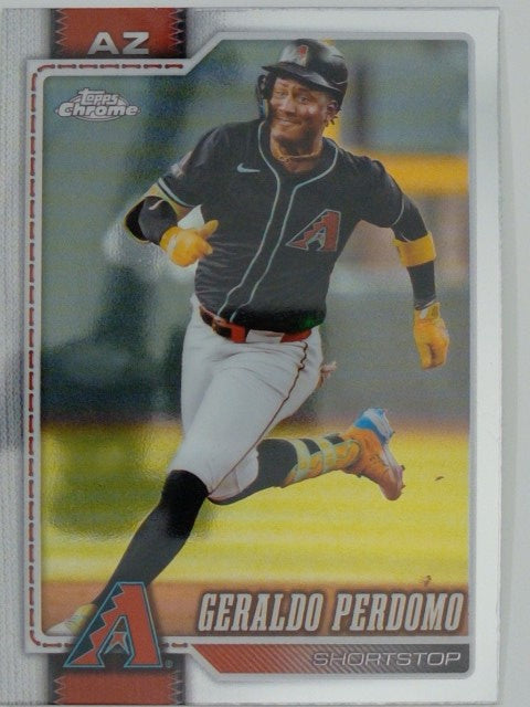 2026 Topps Chrome Baseball Geraldo Perdomo #228