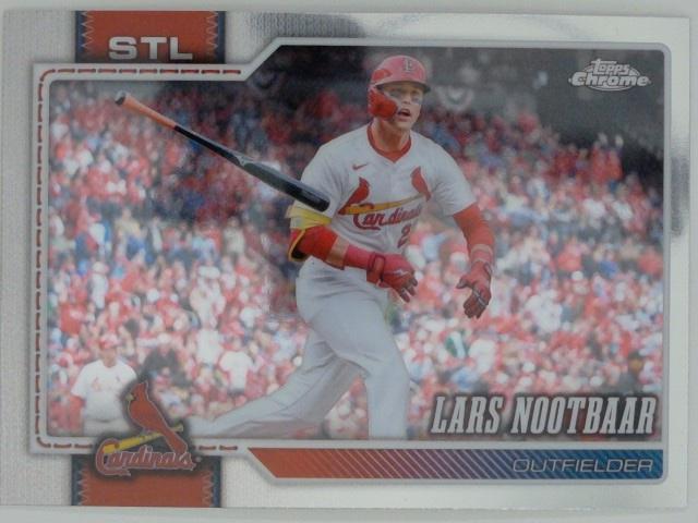 2026 Topps Chrome Baseball Lars Nootbaar #292