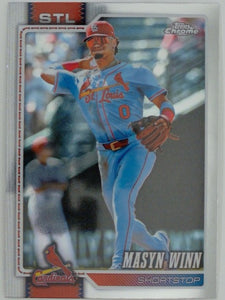 2026 Topps Chrome Baseball Masyn Winn #217