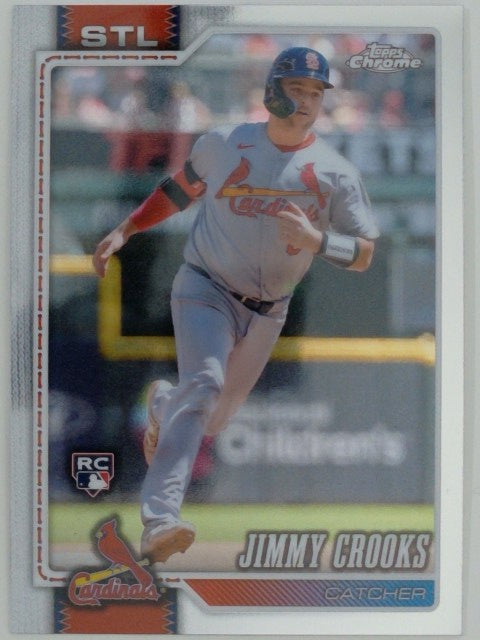 2026 Topps Chrome Baseball Jimmy Crooks #291 RC