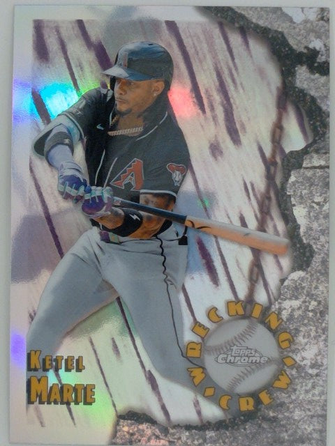 2026 Topps Chrome Baseball Wrecking Crew Ketel Marte #WC-15