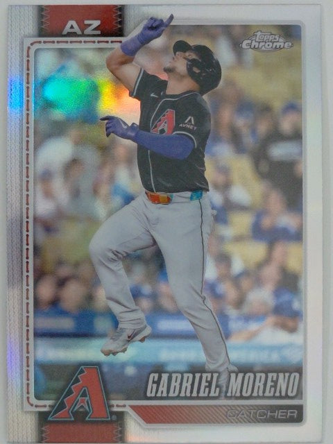 2026 Topps Chrome Baseball Refractors Gabriel Moreno #92