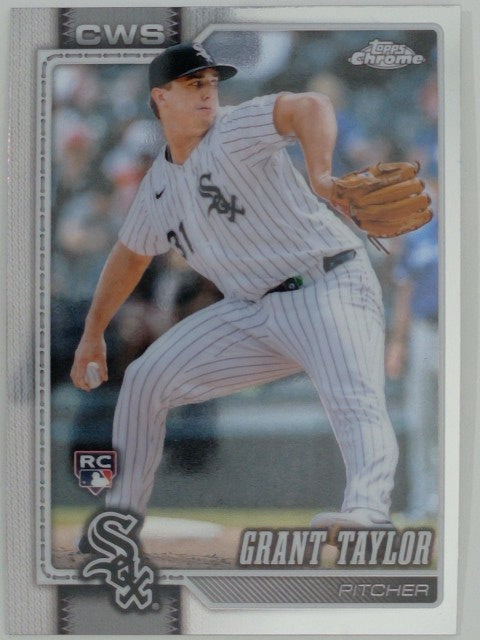 2026 Topps Chrome Baseball Grant Taylor #85 RC