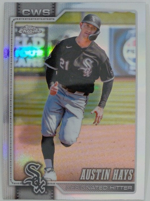 2026 Topps Chrome Baseball Refractors Austin Hays #293