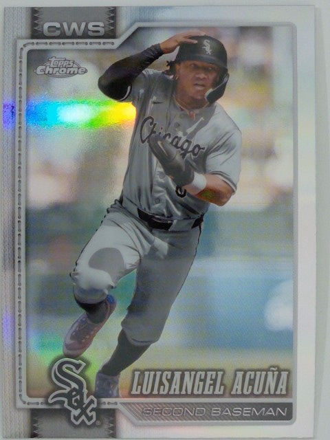 2026 Topps Chrome Baseball Refractors Luisangel Acuña #33
