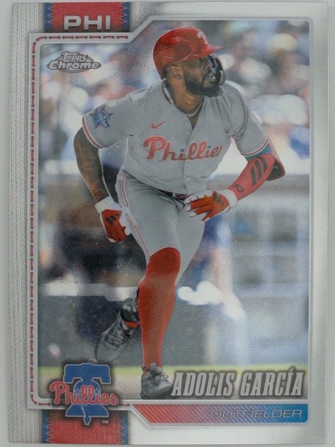 2026 Topps Chrome Baseball Adolis García #206