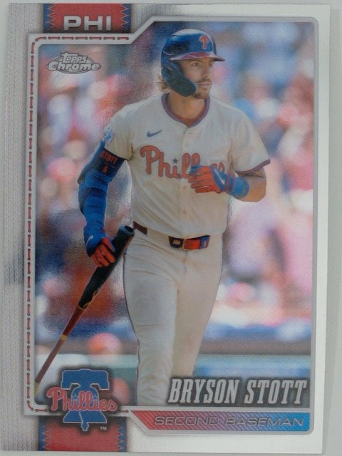 2026 Topps Chrome Baseball Bryson Stott #248