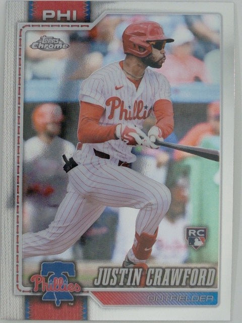 2026 Topps Chrome Baseball Justin Crawford #73 RC