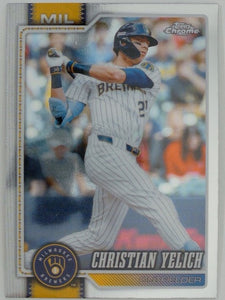 2026 Topps Chrome Baseball Christian Yelich #15