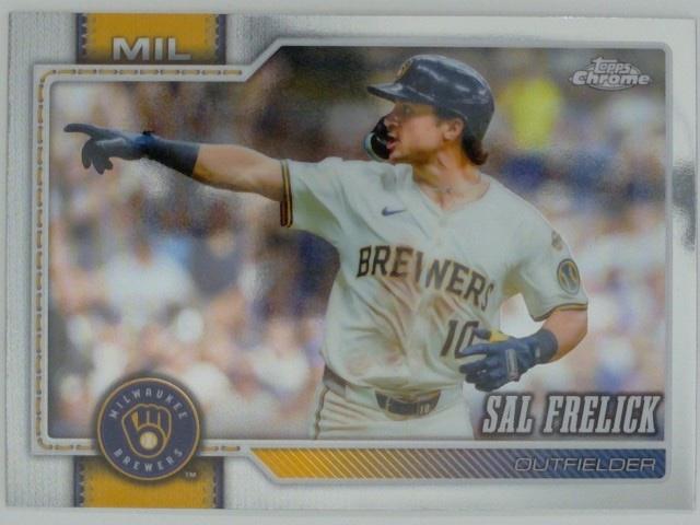 2026 Topps Chrome Baseball Sal Frelick #60