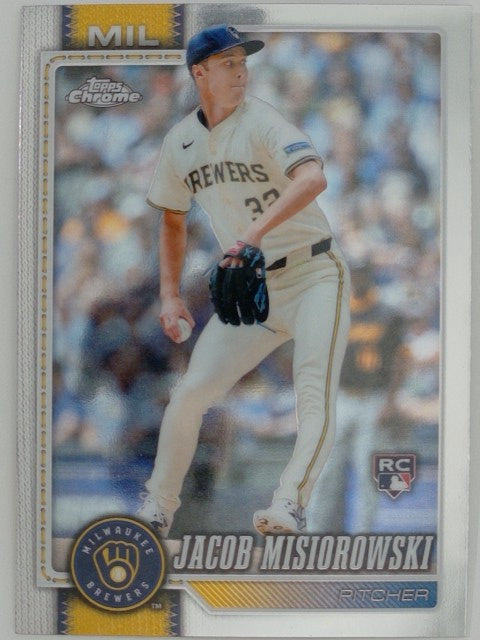 2026 Topps Chrome Baseball Jacob Misiorowski #196 RC