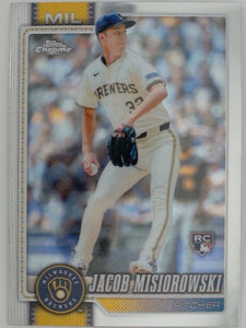 2026 Topps Chrome Baseball Jacob Misiorowski #196 RC