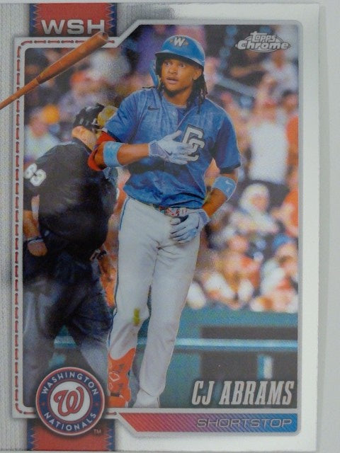 2026 Topps Chrome Baseball CJ Abrams #243