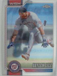 2026 Topps Chrome Baseball Daylen Lile #132