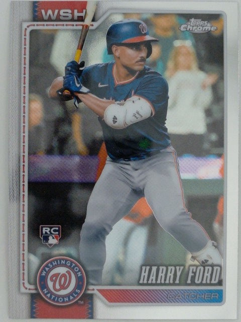 2026 Topps Chrome Baseball Harry Ford #56 RC