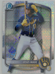 2025 Bowman Draft Baseball Chrome Mojo Refractor Jesus Made #BDC-196