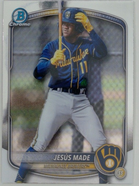 2025 Bowman Draft Baseball Chrome Jesus Made #BDC-196