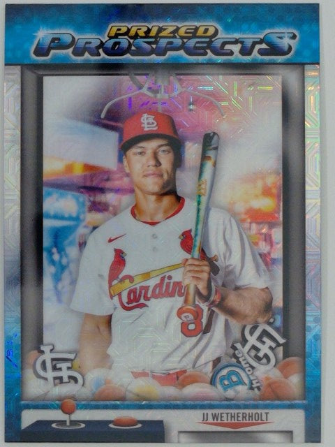 2025 Bowman Draft Baseball Prized Prospects Mojo Refractor JJ Wetherholt #PP-18