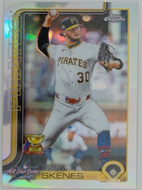 2025 Topps Chrome Update Baseball 2025 All-Star Game Paul Skenes #ASGC-44