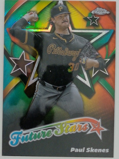 2025 Topps Chrome Baseball Future Stars Paul Skenes #FS-2