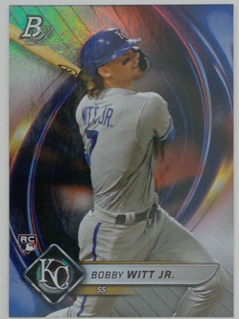 2022 Bowman Platinum Baseball Bobby Witt Jr. #51 RC