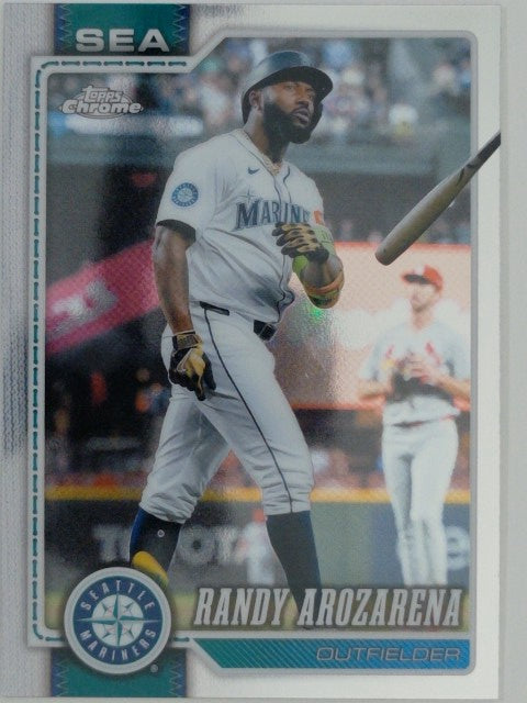 2026 Topps Chrome Baseball Randy Arozarena #146