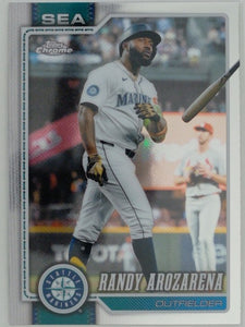 2026 Topps Chrome Baseball Randy Arozarena #146