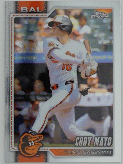 2026 Topps Chrome Baseball Coby Mayo #139