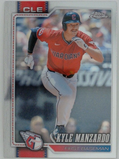 2026 Topps Chrome Baseball Kyle Manzardo #117