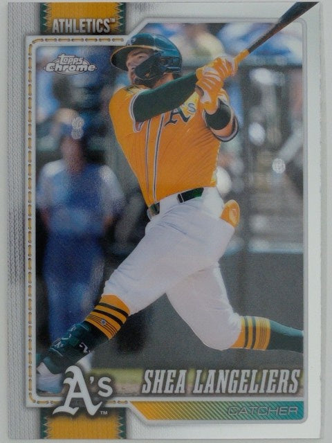 2026 Topps Chrome Baseball Shea Langeliers #273