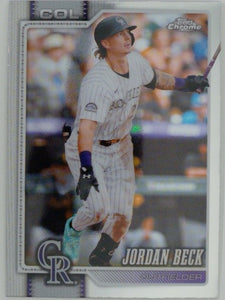 2026 Topps Chrome Baseball Jordan Beck #226