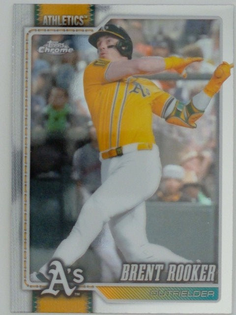 2026 Topps Chrome Baseball Brent Rooker #186