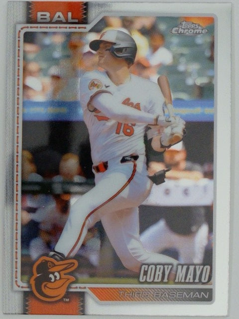 2026 Topps Chrome Baseball Coby Mayo #139