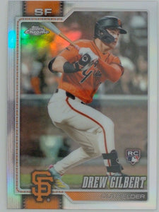 2026 Topps Chrome Baseball Refractors Drew Gilbert #126 RC