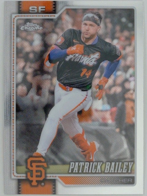 2026 Topps Chrome Baseball Patrick Bailey #197