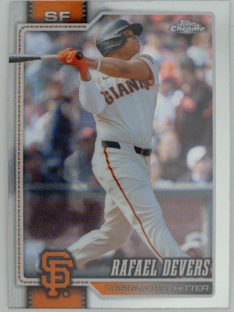2026 Topps Chrome Baseball Rafael Devers #183