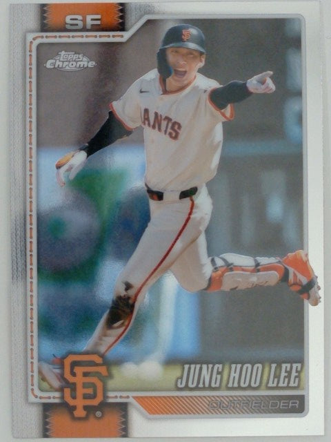 2026 Topps Chrome Baseball Jung Hoo Lee #188