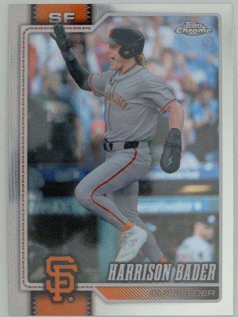 2026 Topps Chrome Baseball Harrison Bader #219