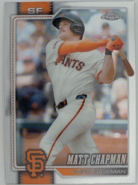 2026 Topps Chrome Baseball Matt Chapman #193