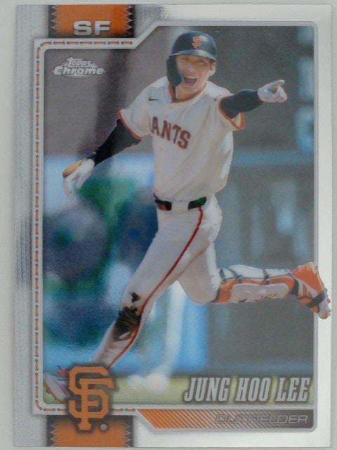 2026 Topps Chrome Baseball Jung Hoo Lee #188