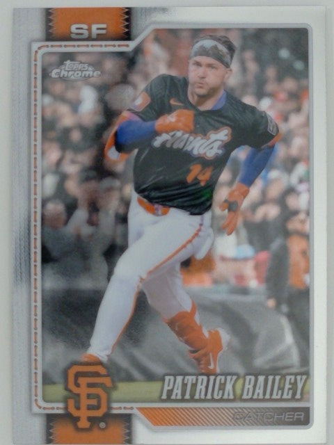 2026 Topps Chrome Baseball Patrick Bailey #197