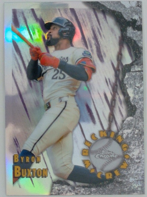 2026 Topps Chrome Baseball Wrecking Crew Byron Buxton #WC-11