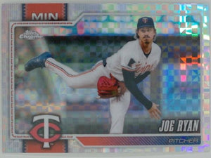 2026 Topps Chrome Baseball X-Fractors Joe Ryan #210