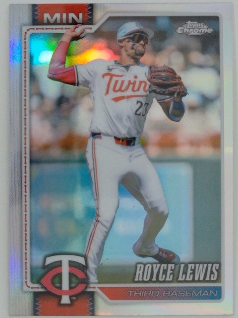 2026 Topps Chrome Baseball Refractors Royce Lewis #151