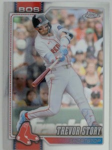 2026 Topps Chrome Baseball Trevor Story #65