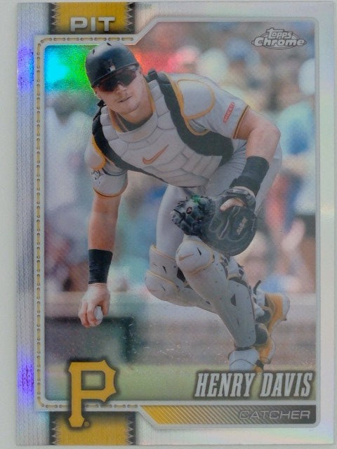 2026 Topps Chrome Baseball Refractors Henry Davis #190
