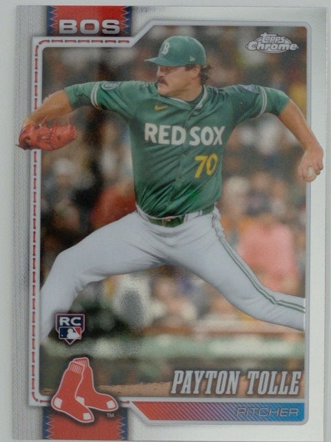 2026 Topps Chrome Baseball Payton Tolle #177 RC