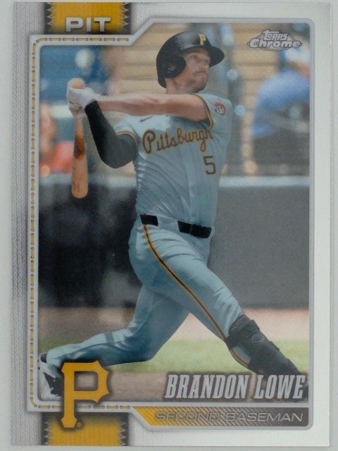 2026 Topps Chrome Baseball Brandon Lowe #72